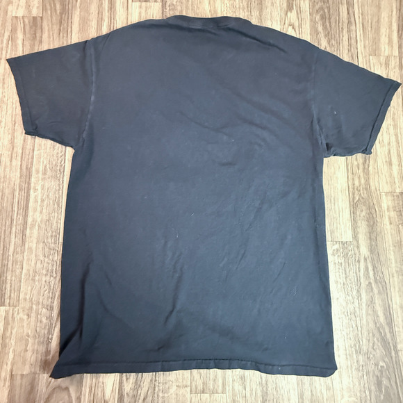 Star Wars Mandalorian Grogu Baby Yoda T-Shirt Black L Fifth Sun 100% Cotton Tee - Picture 2 of 5